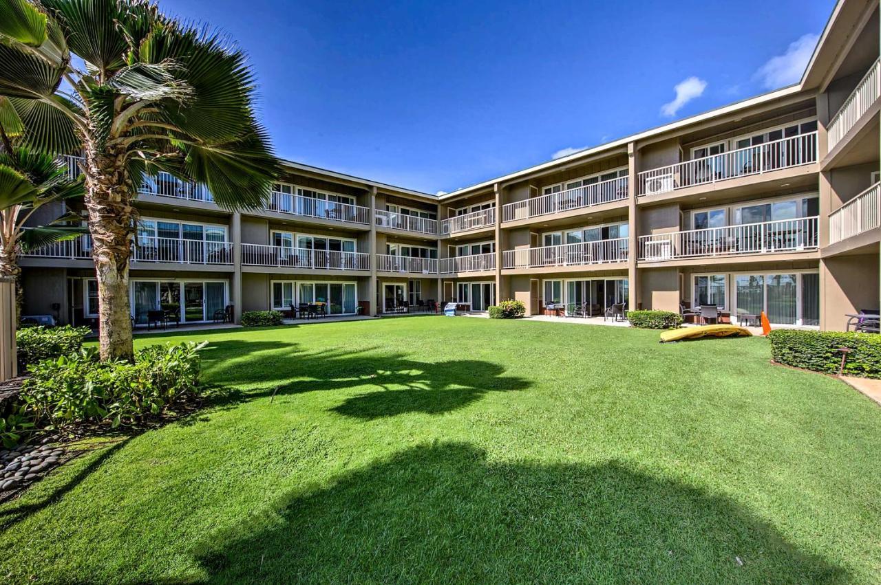 Waipouli Beachfront Condo With Balcony And Ocean Views 卡帕阿 外观 照片