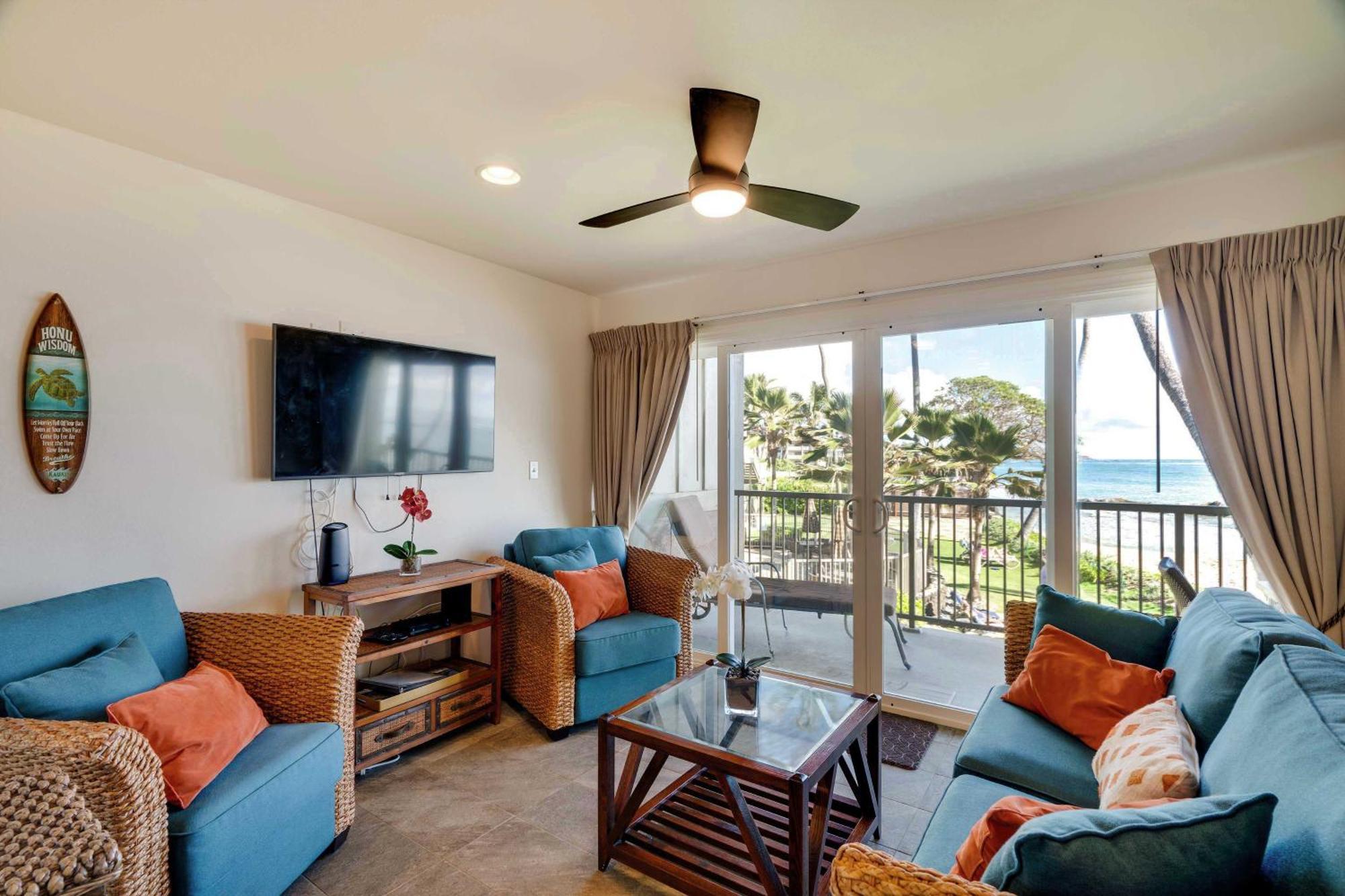 Waipouli Beachfront Condo With Balcony And Ocean Views 卡帕阿 外观 照片